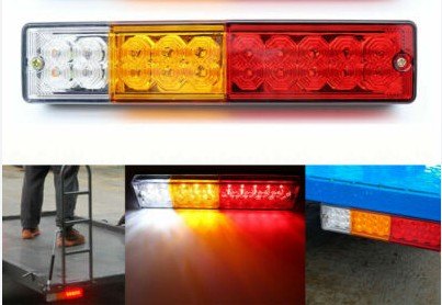 ISO225308 12V - LANTERNA TRASEIRA MULTIFUNCAO 12V- 5CM X 24CM (EMB. COM 01 PECA- VALOR UNITARIO) - PC