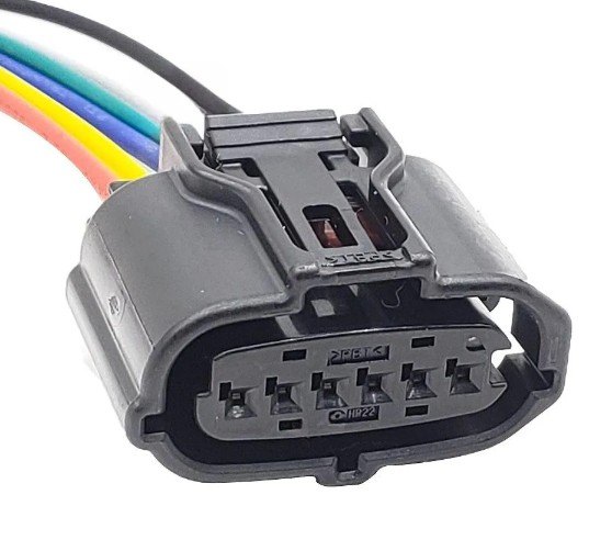 ISO17CH06.2996 - CHICOTE 06 VIAS VALVULA ELETRONICA TURBINA ATUADOR HILUX/ SW4 (EMB. COM 1 PECA - VALOR UNITARIO) - PC