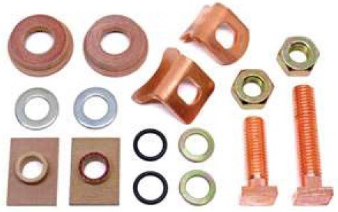 ISO7-1891 - REPARO SAIDA AUTOM.COM ISOLANTE/ NIPONDENSO/ JHON DEERE/ CATERPILAR (EMB. COM 01 JOGO - VALOR DO KIT) - JG