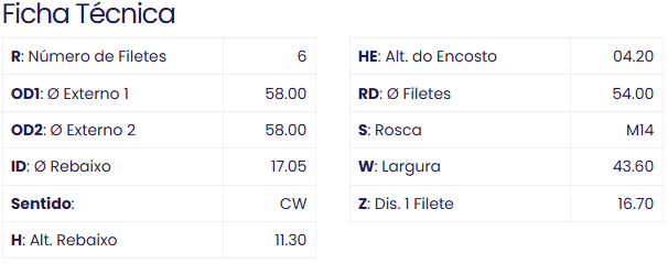 77.1093.0 - POLIA RODA LIVRE ALT FIAT TORO DIESEL/ JEEP COMPASS DIESEL/ RENEGADE DIESEL - UN