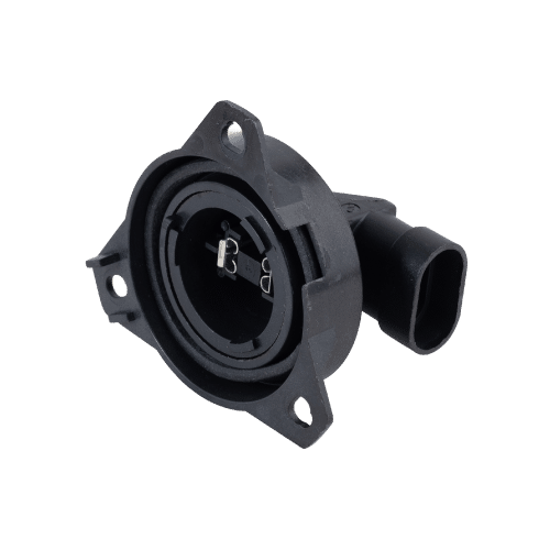 DP3.252 - SOQUETE C/ FLANGE FAROL FORD CARGO ELET. 2005/2011  MEC. 2006/2012 - PC