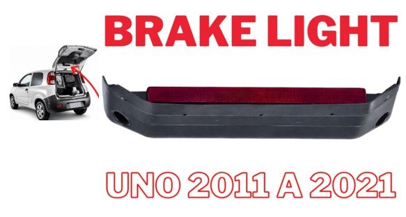 ISO1907319 VM - LANTERNA BREAK LIGHT- UNO 11/21 - COM PLACA LED - VERMELHA (EMB. COM 01 PECA - VALOR UNITARIO) - PC ISO1907319 VM - LANTERNA BREAK LIGHT- UNO 11/21 - COM PLACA LED - VERMELHA (EMB. COM 01 PECA - VALOR UNITARIO) - PC
