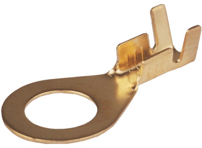 AMS81029 - TERMINAL OLHAL 1/4 X 0,38 MM (EMB. COM 100 PECAS - VALOR DO CENTO) - CT