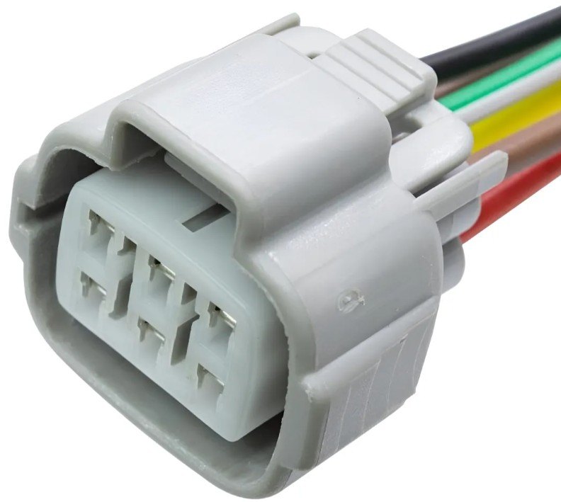 ISO17CH06.5478 - CHICOTE 06 VIAS BICO INJETOR TOYOTA HILUX 3.0 DIESEL (EMB. COM 1 PECA - VALOR UNITARIO) - PC