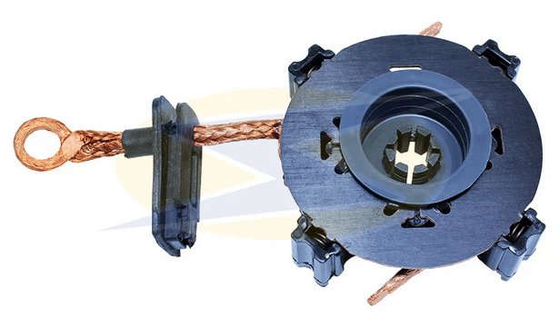 UF-1.173/3 12V - PORTA ESCOVA PARTIDA COURIER/ ECOSPORT/ FIESTA/ KA 1.0 1.6 - PC