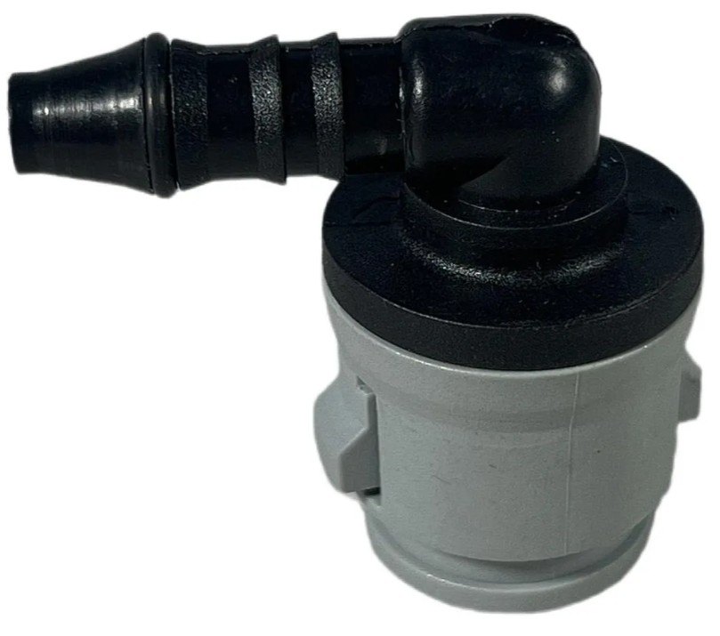 ISO1905082 - CONECTOR PARA TUBOS DE COMBUSTIVEL 90 GRAUS- CINZA- FIAT (EMB. COM 01 PECA - VALOR UNITARIO) - PC