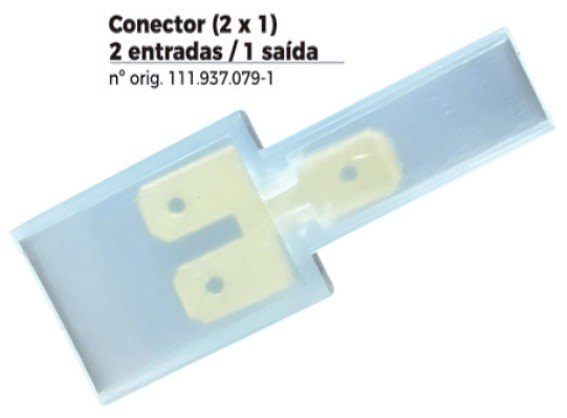 ISO1901518 - CONECTOR 2 ENTRADAS E 1 SAIDA - PARA CHICOTES (EMB. COM 01 PECA - VALOR UNITARIO) - PC ISO1901518 - CONECTOR 2 ENTRADAS E 1 SAIDA - PARA CHICOTES (EMB. COM 01 PECA - VALOR UNITARIO) - PC