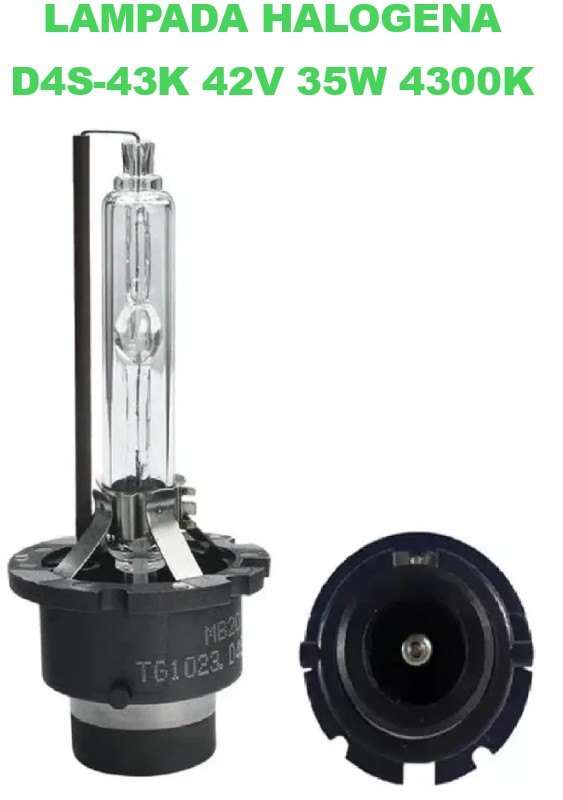 ISO14LXD4S-43K - LAMPADA HALOGENA D4S-43K 42V 35W 4300K (EMB. COM 01 PECA - VALOR UNITARIO) - PC ISO14LXD4S-43K - LAMPADA HALOGENA D4S-43K 42V 35W 4300K (EMB. COM 01 PECA - VALOR UNITARIO) - PC
