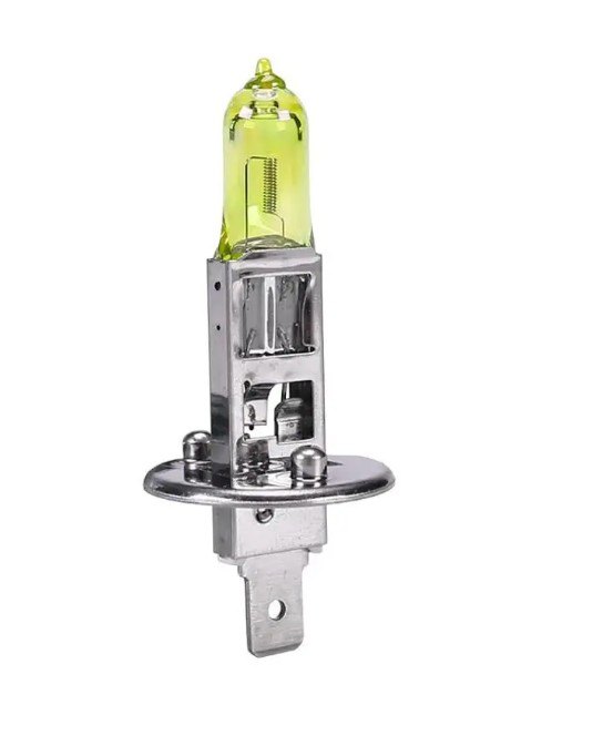 ISO14LX H1 AM 12V - LAMPADA HALOGENA H1 12V 55W AMARELA / BLISTER 12258 (EMB. COM 02 PECAS - VALOR DO KIT) - KIT