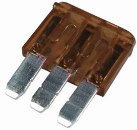 ISO103178-07 - FUSIVEL MICRO LAMINA 3 TERMINAIS 7,5A - MARROM (EMB. COM 01 PC- VALOR UNITARIO) - PC ISO103178-07 - FUSIVEL MICRO LAMINA 3 TERMINAIS 7,5A - MARROM (EMB. COM 01 PC- VALOR UNITARIO) - PC