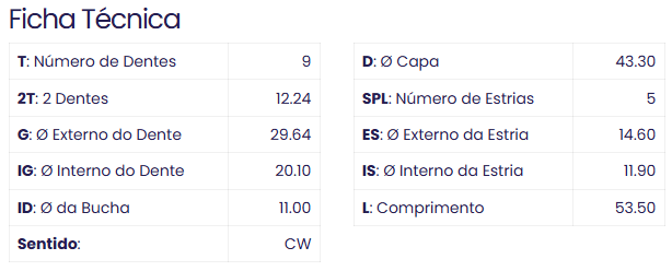 99.0809.0 - IMP. PART. DENSO/ HONDA CIVIC/ TOYOTA/ ETIOS/ CORROLA - UN 99.0809.0 - IMP. PART. DENSO/ HONDA CIVIC/ TOYOTA/ ETIOS/ CORROLA - UN