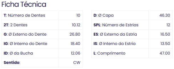 99.0824.1 - IMP. PART. FIESTA/ COURIER/ FOCUS 1.8/ 2.0/ KA/ ESCORT - PC