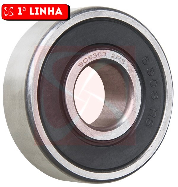 SR6303-2RS - ROLAMENTO 6303 ALTERNADOR M BENS - LADO POLIA - 14 X 17 X 47 MM - PC SR6303-2RS - ROLAMENTO 6303 ALTERNADOR M BENS - LADO POLIA - 14 X 17 X 47 MM - PC