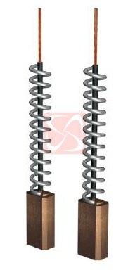 EA-FJX-675 24V - ESCOVA ALTERNADOR VOLVO/ MITSCHUBICH 24V (EMB. COM 01 JOGO DE 2 ESCOVAS - VALOR DO KIT) - JG