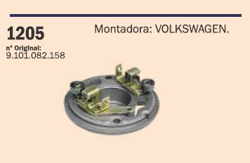 CP1205 - MANCAL INTERMEDIARIO DINAMO BRASILIA/ KOMBI/ SEDAN > 74 (EMB. COM 1 PEÇA - VALOR UNITARIO) - PC