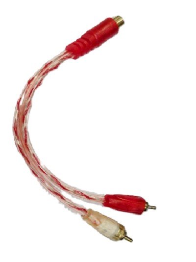 ISO228030 - Y - CABO RCA Y- 2 MACHOS X 1 FEMEA- SILICONADO (EMB. COM 01 PECA- VALOR UNITARIO) - PC