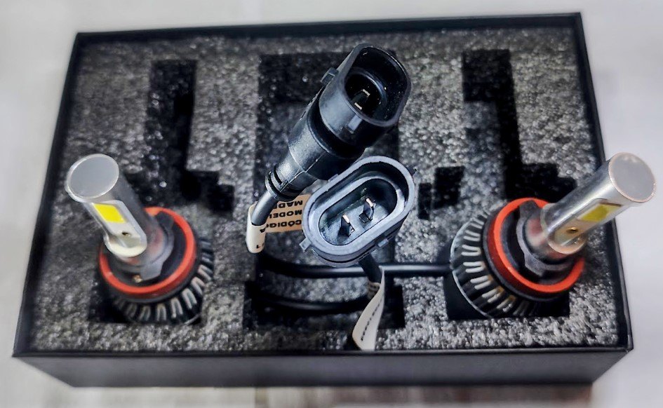 ISO14LFV24 H11 24V - KIT LAMPADA FAROL LED 24V- H11/ 36W/ 280000LM/ 6500K (EMB. COM 02 PC- VALOR DO PAR) - KIT ISO14LFV24 H11 24V - KIT LAMPADA FAROL LED 24V- H11/ 36W/ 280000LM/ 6500K (EMB. COM 02 PC- VALOR DO PAR) - KIT