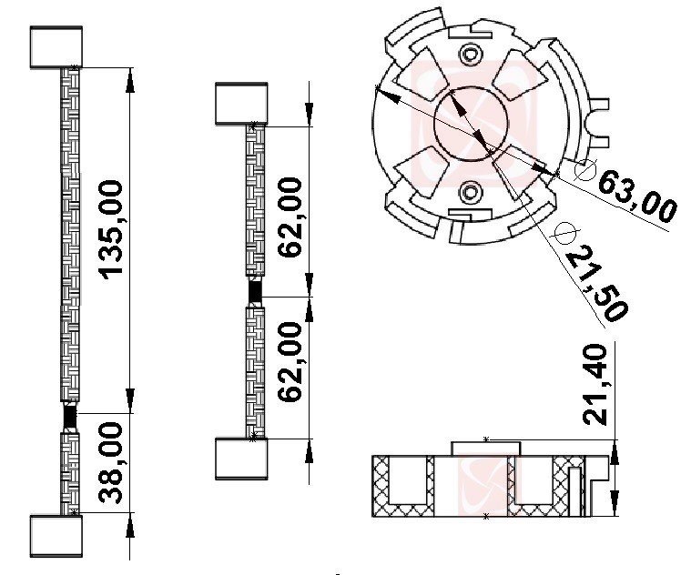A-048-24V - PORTA ESCOVA PARTIDA MAHLE GUINCHO ELETRICO 24V - PC A-048-24V - PORTA ESCOVA PARTIDA MAHLE GUINCHO ELETRICO 24V - PC