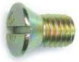 ISO7-1612 - PARAFUSO CARCAÇA PARTIDA PERKINS 3/8 X 17MM ROSCA GROSSA FENDA (SAPATA) (EMB. COM 10 PCS - VALOR UNITARIO) - PC