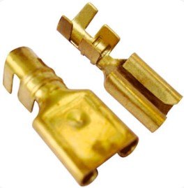 ISO80181-S GDE - TERMINAL ENCAIXE FEMEA 9,7 MM - SEM TRAVA (EMB. COM 20 PECAS - VALOR UNITARIO) - PC