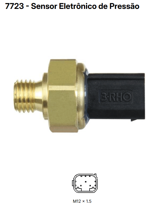 RHO7723 - SENSOR PRES. OLEO CAM. 715C SPRINTER. DIESEL - UN
