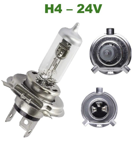 ISO26L5.H4 24V - LAMPADA HALOGENA H4 24V 70W (EMB. COM 10 PECAS - VALOR UNITARIO) - PC