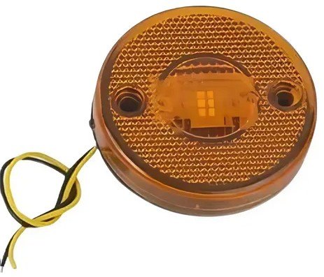 ISO225261 AM 12/24V - LANTERNA LATERAL 3 LED 65MM AMBAR 12/24V (EMB. COM 01 PECA- VALOR UNITARIO) - PC