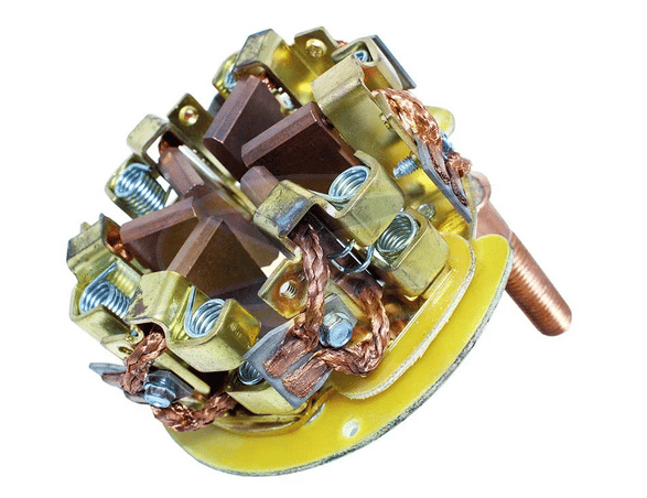 UF-1.189/6 12V - PORTA ESCOVA PARTIDA DELCO/ CASE VW FORD 50MT COM 6 ESCOVAS 12V - PC