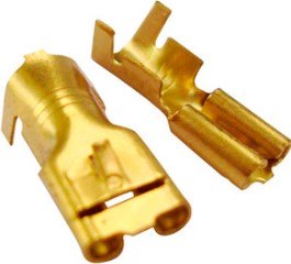 ISO80183-S - TERMINAL ENCAIXE - FEMEA C/ TRAVA 6,7 ( 1/4 ) FIO GROSSO(EMB. COM 100 PECAS - VALOR DO CENTO) - CT