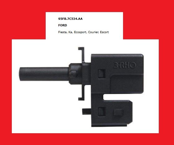 RHO0336 - INT. FREIO COURIER/ NOVO FIESTA/ KA/ ECOSPORT/ FOCUS - UN