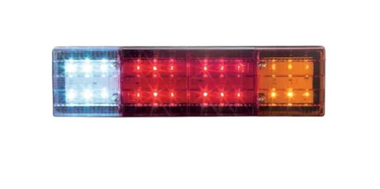 ISO17L1015 12/24V LE - LANTERNA TRASEIRA LED TIPO MB/ UNIVERSAL LE 12/24V COM VIGIA (EMB. COM 01 PECA- VALOR UNITARIO) - PC