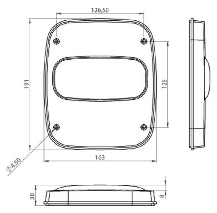 ISO14TR424R 12/24V - LANTERNA LED MARMITAO TRASEIRA 12/24V 5.3W MODERNA SEM LUZ DE PLACA (EMB. COM 01 PECA - VALOR UNITARIO) - PC ISO14TR424R 12/24V - LANTERNA LED MARMITAO TRASEIRA 12/24V 5.3W MODERNA SEM LUZ DE PLACA (EMB. COM 01 PECA - VALOR UNITARIO) - PC