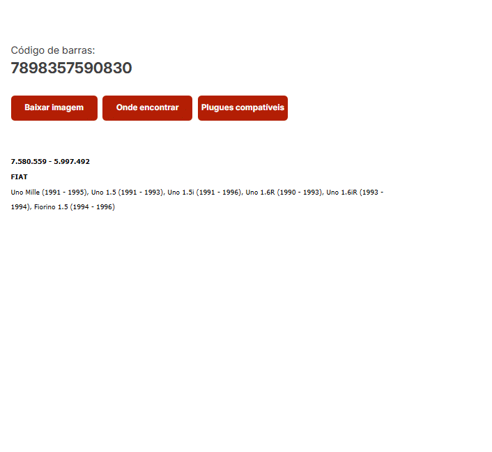 RHO4434 - INT. RE UNO/ FIORINO - PC