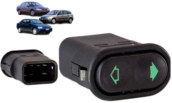 OPN 021104 - INTERRUPTOR VIDRO ELETRICO MONDEO 94/ ESCORT/ WAGON 97 (EMB. COM 01 PECA - VALOR UNITARIO) - PC OPN 021104 - INTERRUPTOR VIDRO ELETRICO MONDEO 94/ ESCORT/ WAGON 97 (EMB. COM 01 PECA - VALOR UNITARIO) - PC