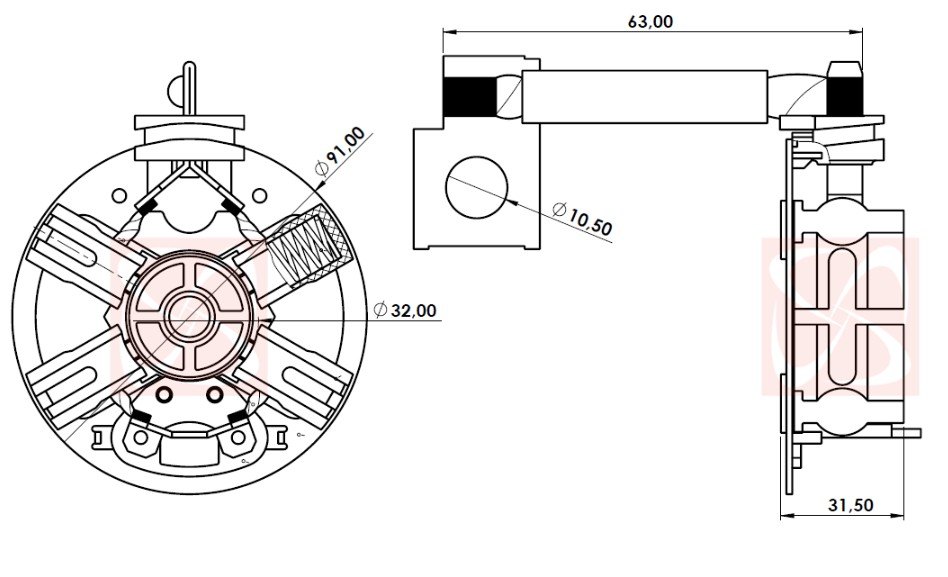 A-233-24V - PORTA ESCOVA PARTIDA BOSCH, SCANIA, MERCEDES, ACTROS, AXOR, ATRON, VOLVO, KAMAZ (EMB. COM 01 PECA - VALOR UNITARIO) - PC A-233-24V - PORTA ESCOVA PARTIDA BOSCH, SCANIA, MERCEDES, ACTROS, AXOR, ATRON, VOLVO, KAMAZ (EMB. COM 01 PECA - VALOR UNITARIO) - PC