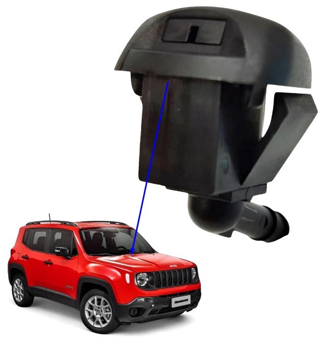 ISO1908183 - ESGUICHO JEEP RENEGADE 15/23 (BRUCUTU) (EMB. COM 01 PECA - VALOR UNITARIO) - PC ISO1908183 - ESGUICHO JEEP RENEGADE 15/23 (BRUCUTU) (EMB. COM 01 PECA - VALOR UNITARIO) - PC