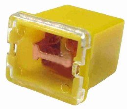 ISO103195-60 - FUSIVEL MIDI FEMEA PERFIL BAIXO 60A AMARELO (EMB. COM 01 PC- VALOR UNITARIO) - PC