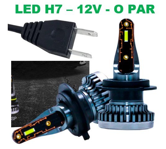 ISO14LFR8 H7 12V - KIT LAMPADA LED R8 H7 12V 30000LM 42W 6500K (EMB. COM 02 PC- VALOR DO PAR) - KIT ISO14LFR8 H7 12V - KIT LAMPADA LED R8 H7 12V 30000LM 42W 6500K (EMB. COM 02 PC- VALOR DO PAR) - KIT