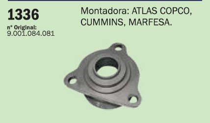 CP1336 - MANCAL PARTIDA CUMMINS/ KOMTSU/ MF (FUCIM) (EMB. COM 1 PEÇA - VALOR UNITARIO) - PC