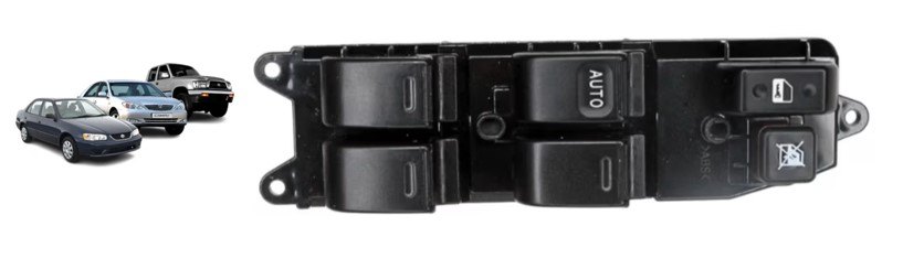 ISO17I34490 - INTERRUPTOR VIDRO ELETRICO TOYOTA HILUX 98 04/ CAMRY 97 - PC