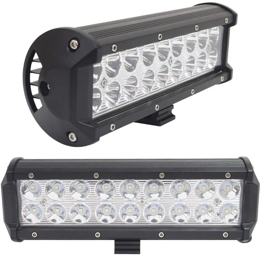 ISO14F54D4 12/24V - FAROL LED RETANGULAR 26 CM 18 LEDS 54W 12/24V (EMB. COM 01 PC - VALOR UNITARIO) - PC ISO14F54D4 12/24V - FAROL LED RETANGULAR 26 CM 18 LEDS 54W 12/24V (EMB. COM 01 PC - VALOR UNITARIO) - PC