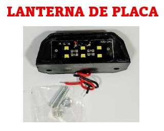 ISO225201 12/24V - LANTERNA DE PLACA 6 LED 12/24V (EMB. COM 01 PECA- VALOR UNITARIO) - PC ISO225201 12/24V - LANTERNA DE PLACA 6 LED 12/24V (EMB. COM 01 PECA- VALOR UNITARIO) - PC