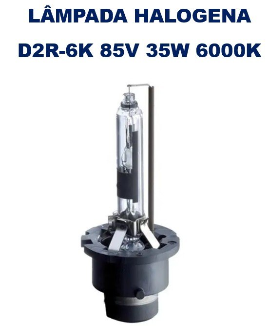 ISO14LXD2R-6K - LAMPADA HALOGENA D2R-6K 85V 35W 6000K (EMB. COM 01 PECA - VALOR UNITARIO) - PC ISO14LXD2R-6K - LAMPADA HALOGENA D2R-6K 85V 35W 6000K (EMB. COM 01 PECA - VALOR UNITARIO) - PC