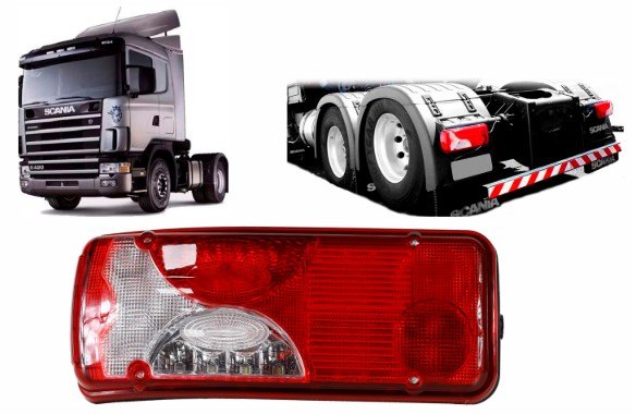 ISO225331 LE - LANTERNA TRASEIRA LED BOTINHA ESQUERDA 12/24V (EMB. COM 01 PECA- VALOR UNITARIO) - PC