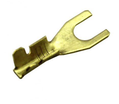 ISO1900016 - TERMINAL GARFO 3/16 COM 100 UNIDADES - VALOR DO CENTO - CT