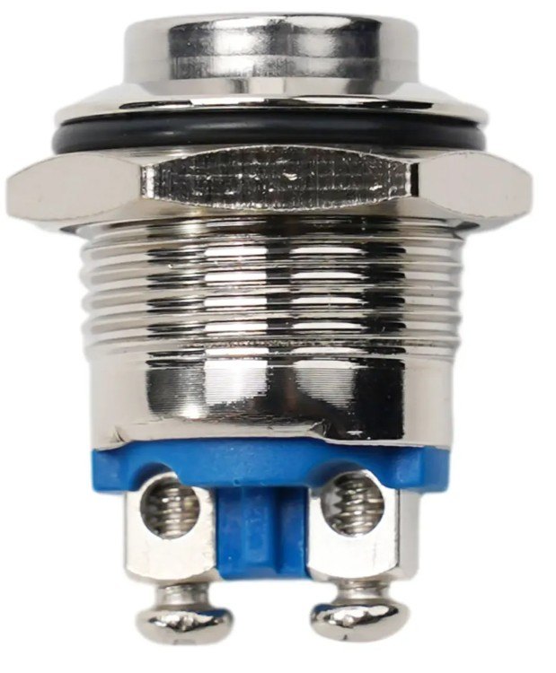 ISO6IT2077 12/24V - BOTAO START METAL UNIVERSAL 16MM 12/24V (EMB. COM 01 PECA - VALOR UNITARIO) - PC ISO6IT2077 12/24V - BOTAO START METAL UNIVERSAL 16MM 12/24V (EMB. COM 01 PECA - VALOR UNITARIO) - PC
