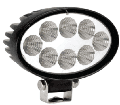 ISO17F1020 REFORCADO - FAROL AUX. 8 LEDS OVAL 12/ 24V REFORCADO - PC ISO17F1020 REFORCADO - FAROL AUX. 8 LEDS OVAL 12/ 24V REFORCADO - PC