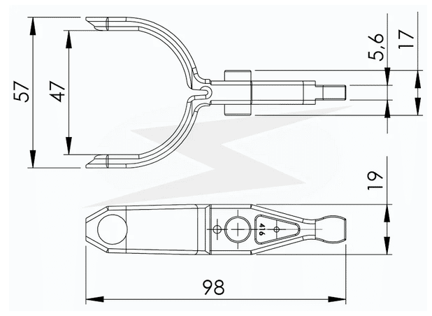 UF-4.416 - GARFO PARTIDA FORD/ IVECO - PC