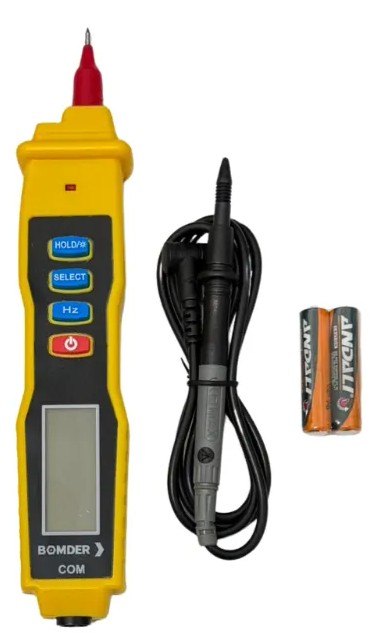 ISO6MT6008  - MULTIMETRO DIGITAL CANETA DE 4V A 600V - DC/AC (EMB. COM 01 PECA- VALOR UNITARIO) - PC