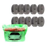 ISOESP2C - ESPUMA CHICOTE COM COLA (EMB. COM 10 ROLOS - VALOR DO PACOTE) - PCT